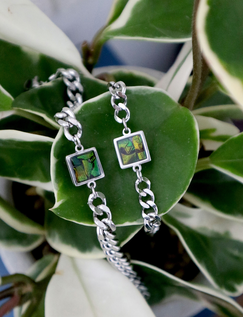 사랑과 재물의 비단날개 써지컬 팔찌