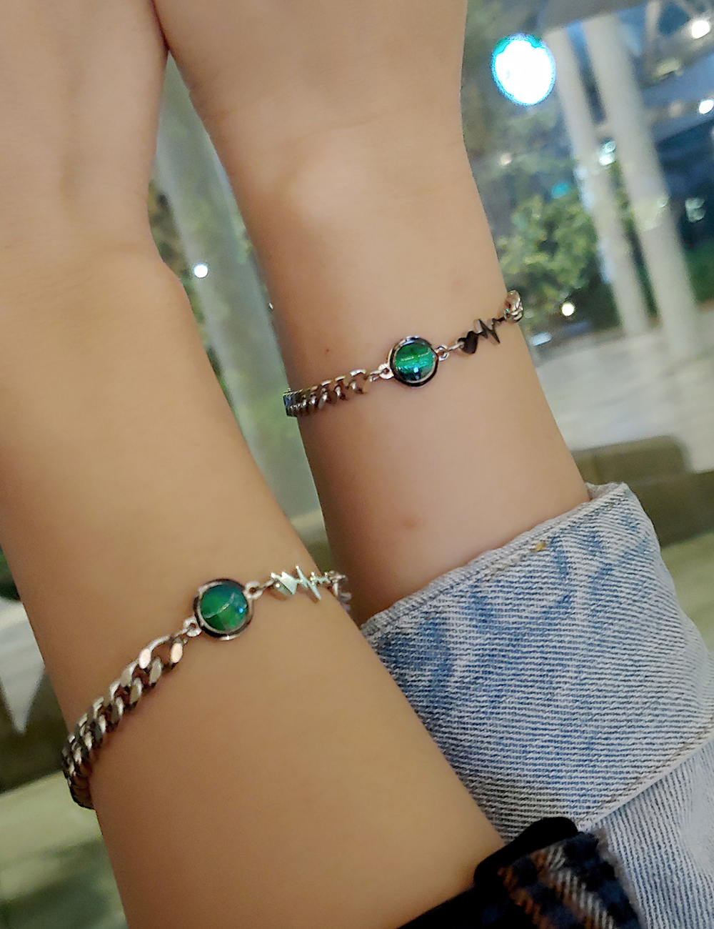 하트시그널♥ 비단날개 써지컬팔찌